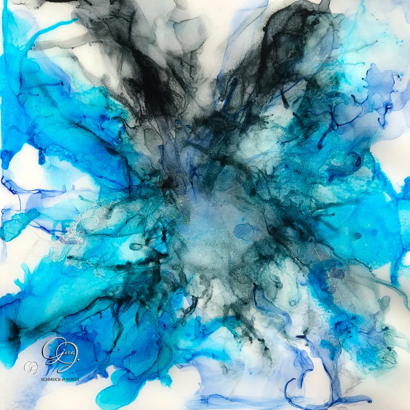 Malplatte 40 x 40 
Dipon EpoxyPlast 3D B20 Jewel Cast
Kandydip Alcohol Incs