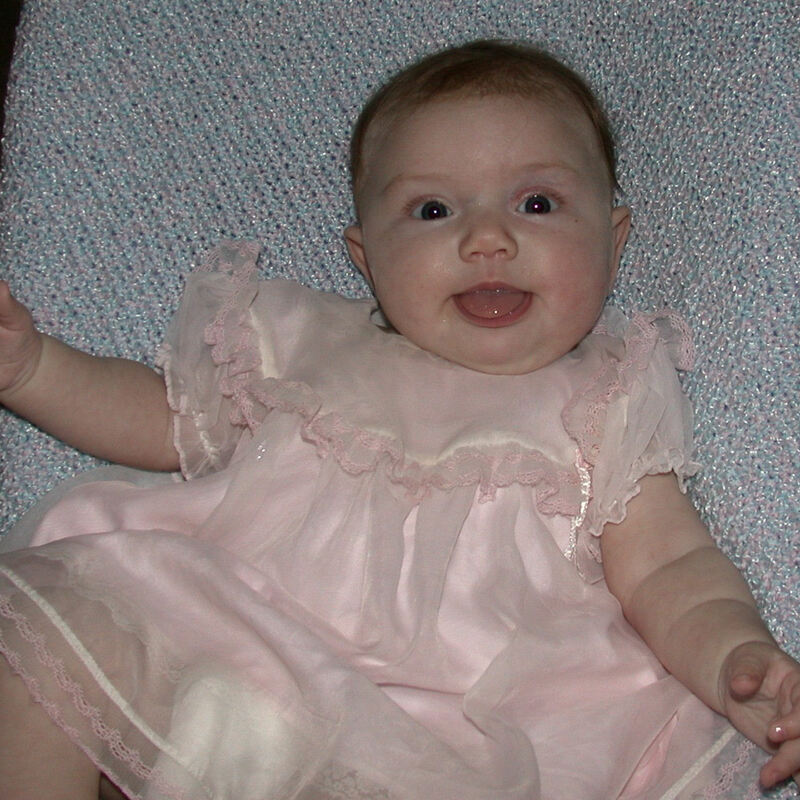 Elosie, 3 months  Jan 2004