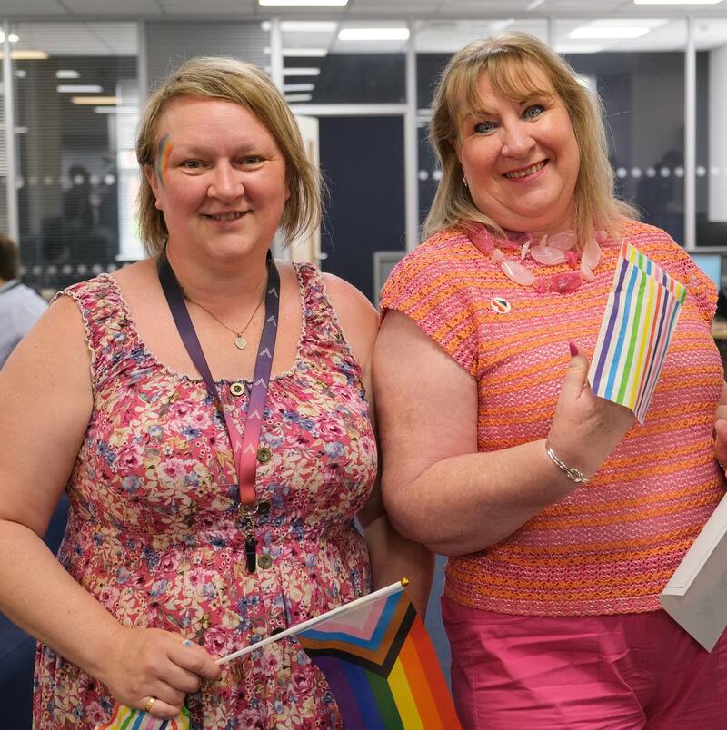 Celebrating Pride in June in our Stafford office