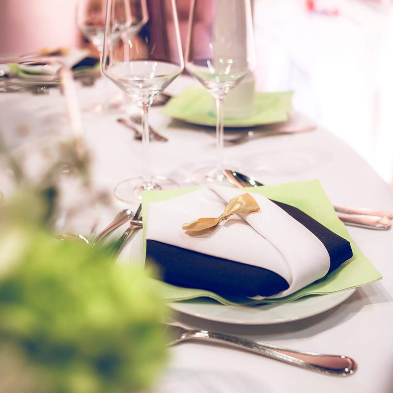 Festzimmer -  Tischdeko