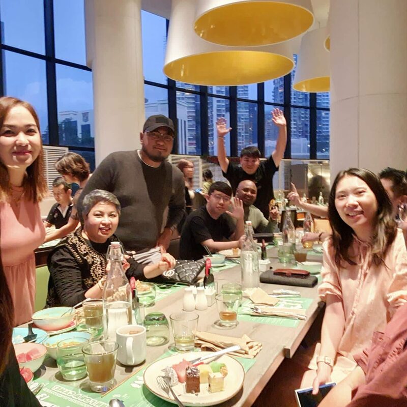 Our Singaporean colleagues were treated to a delicious meal followed by darts to celebrate the holidays. 