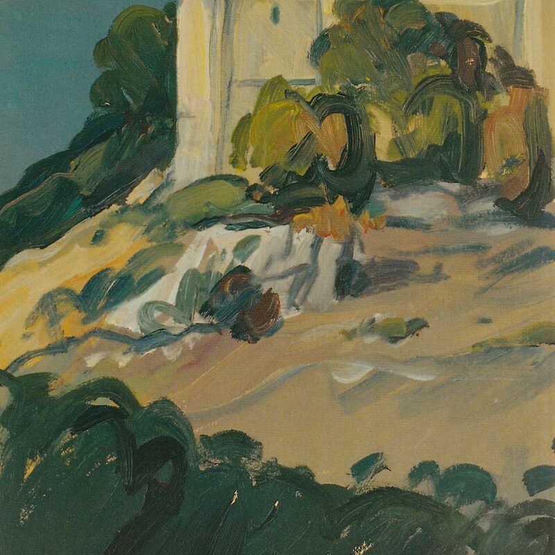 amelia - ombrie 1992, 50 x 43,5 cm, huile sur carton