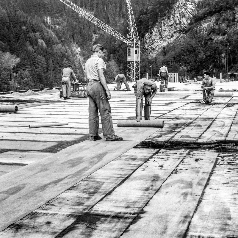 KHR Thusis Maschinenhaus ca. 1965