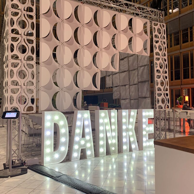 Leuchtbuchstaben mieten - Deutschandweit