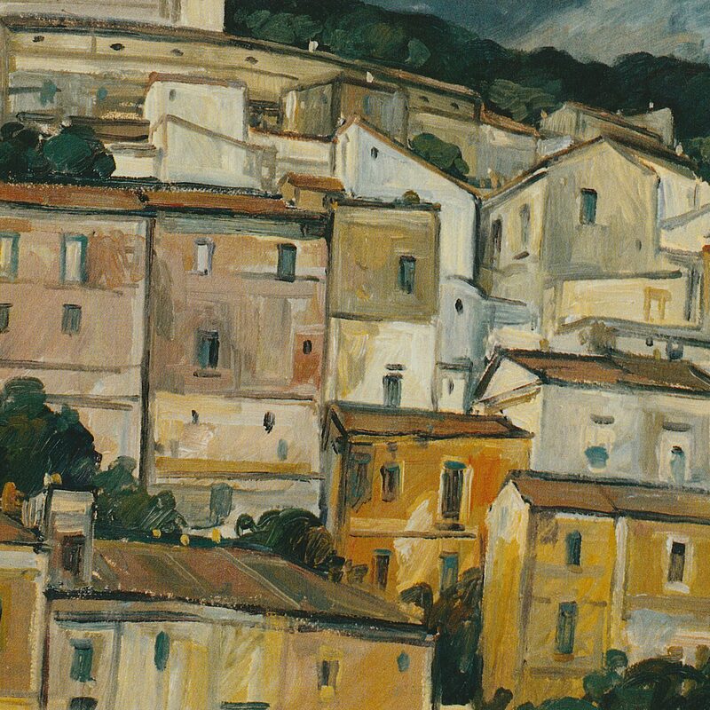 vietri sul mare - campanie 1995, 55 x 68,2 cm, huile sur carton