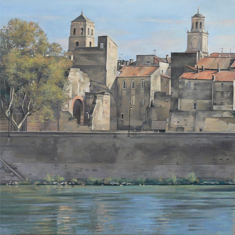 arles - bouches-du-rhône 2010, 60 x 70 cm, öl auf leinwand