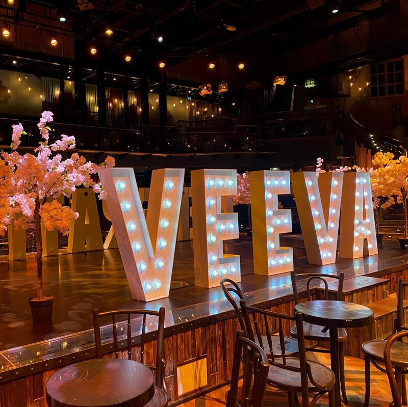 Leuchtbuchstaben mieten - Evendeko