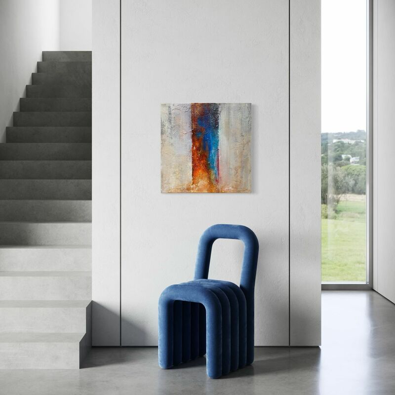Gemälde: Fire
Stil: Abstrakte Malerei, Spachtelmasse, Asche, Pigmente, Tusche , Acryl Farbe auf Leinwand 
Format: 60x60x4cm
Preis: 420€
Verfügbarkeit: 
sofort lieferbar