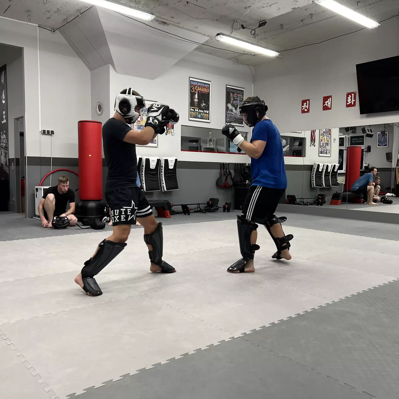 Sparring im Fight Club Jena