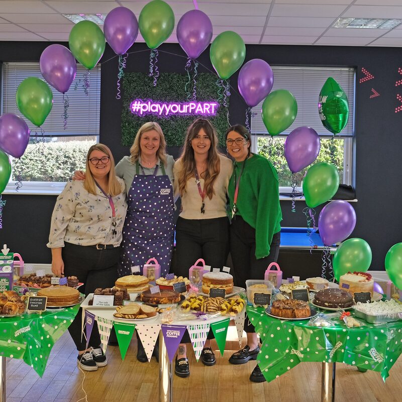 Our annual Macmillan Coffee Morning organised by The People Team went down a real treat, with four tables of cakes donated by our star bakers in Stafford ☕