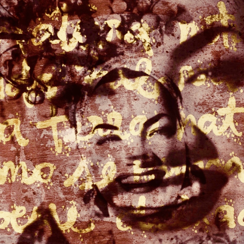 Estudo para mural Carmen Miranda