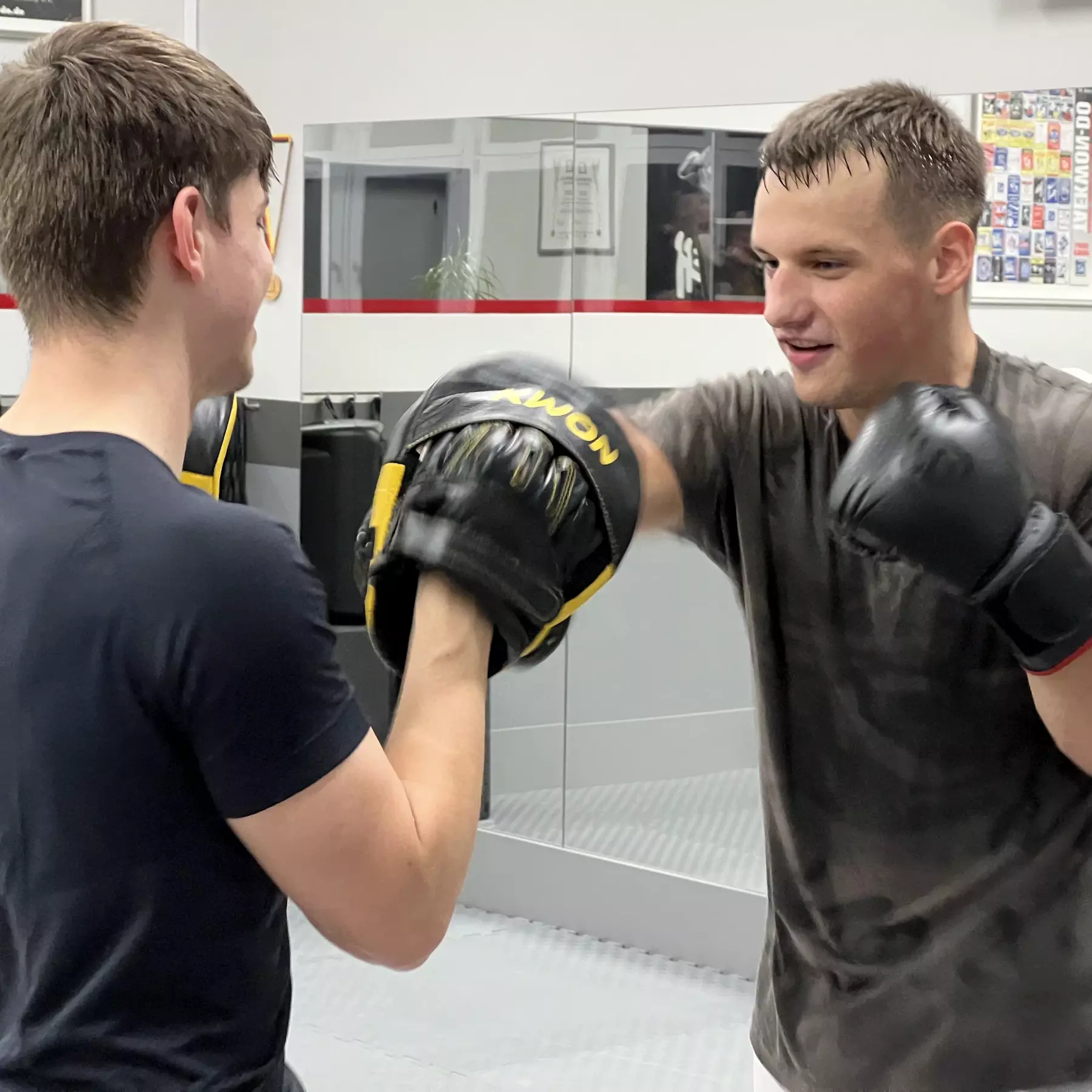 Pratzentraining im Fight Club