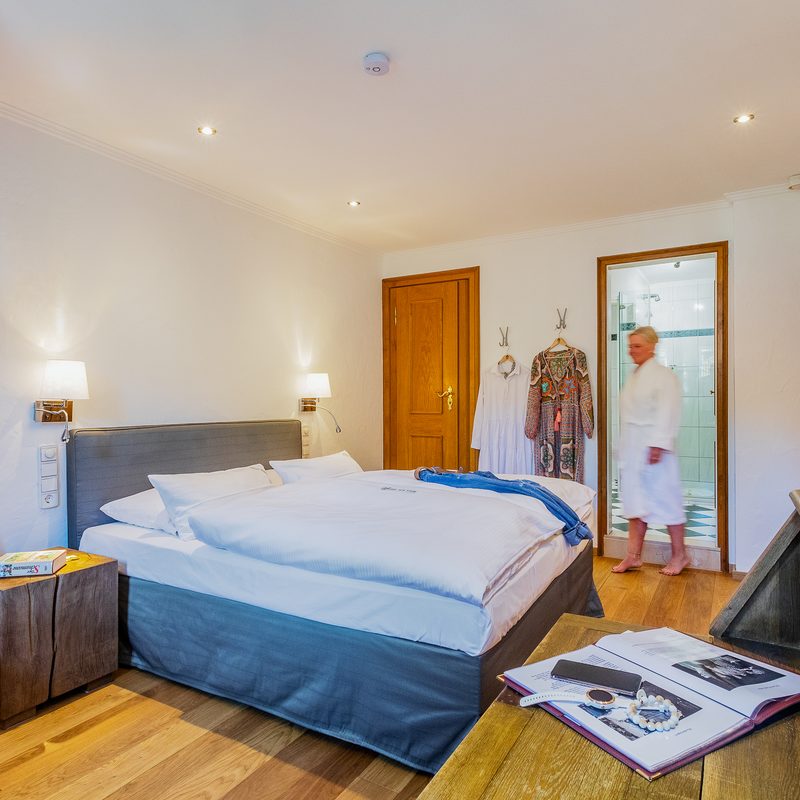 eines unserer individuell eingerichteten Doppelzimmer Standard im Stammhaus