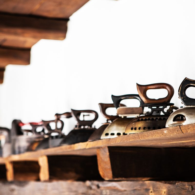 Bügeleisensammlung des Seniors
