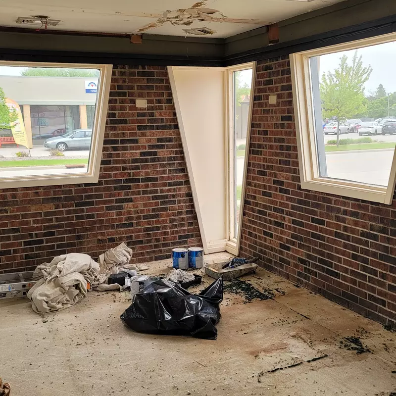 Glass upgrades for a renovated space.