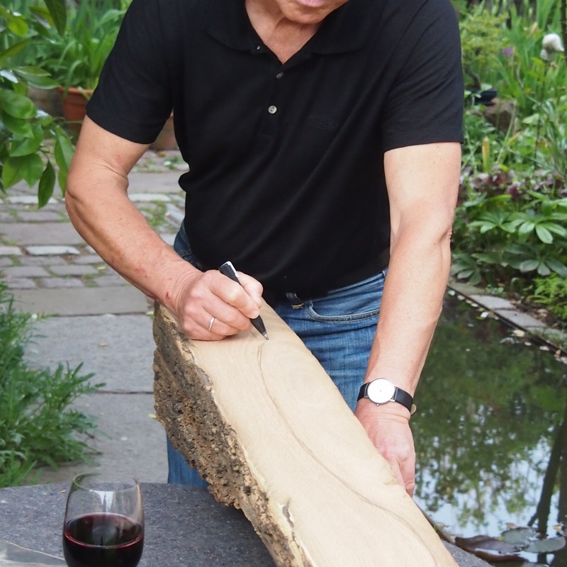 Der künstlerische Prozess beginnt