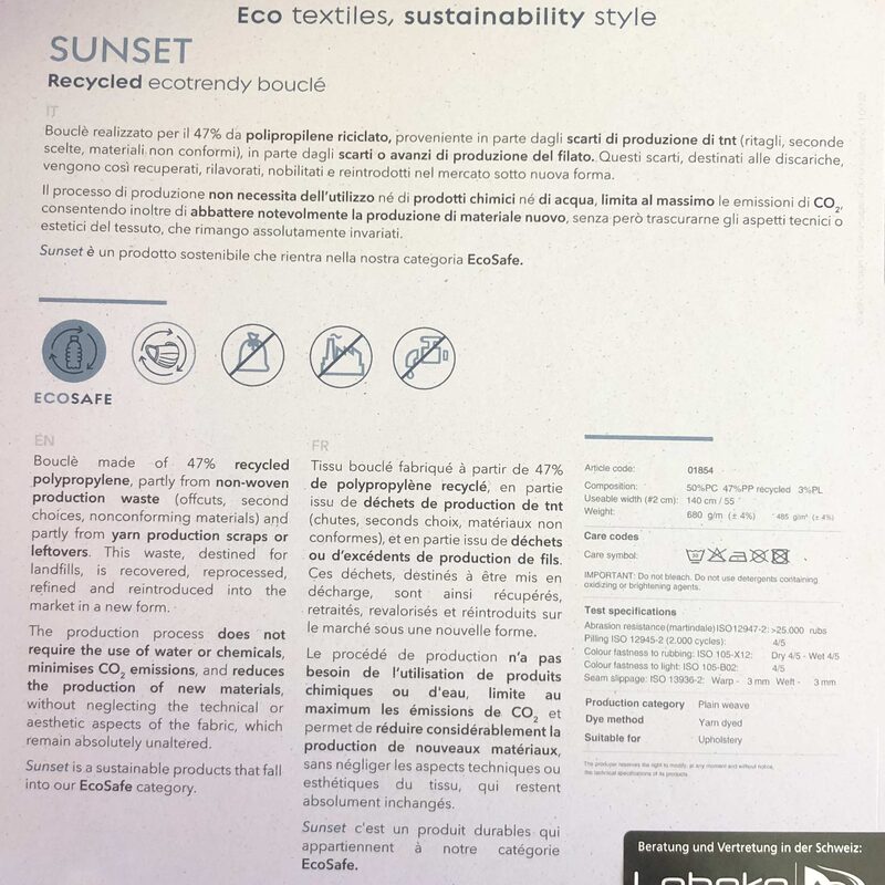 Ecotextil Kollektion Sunset Teil 1