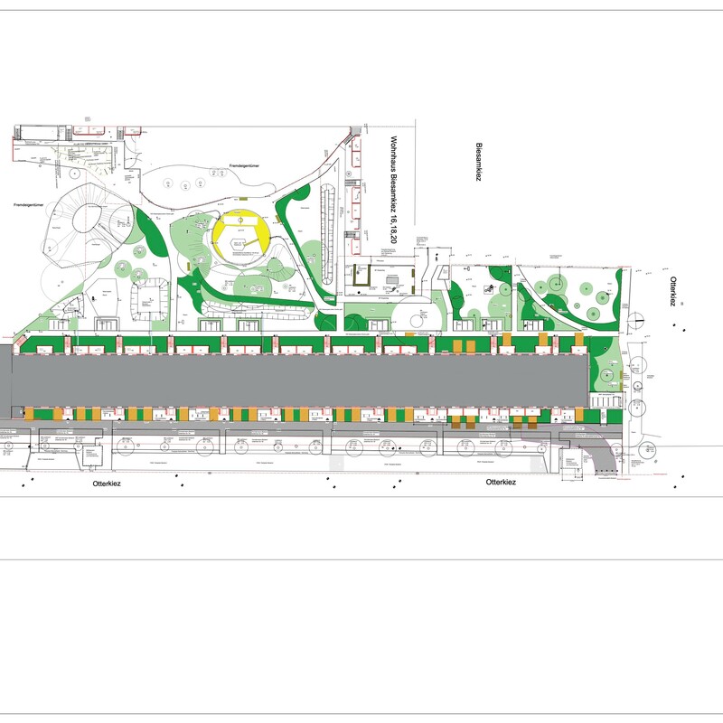 Plan Otterkiez 1 – 22 in 14478 Potsdam 