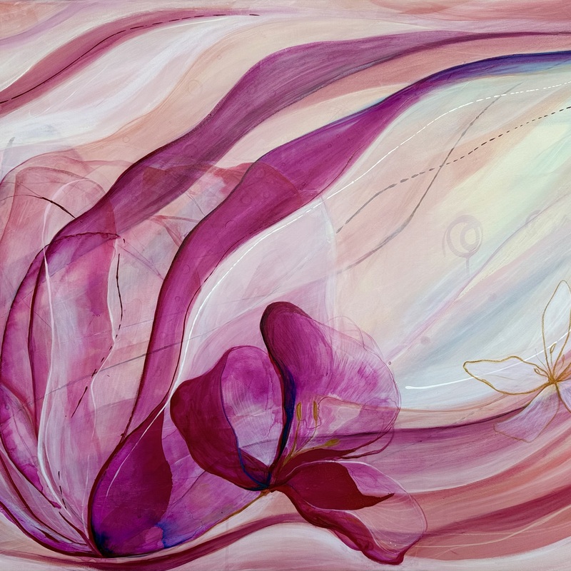 "Lisa" - individuelles Auftragswerk 

Acryl. Aquarylic, Polychromos

80 x 120 cm 