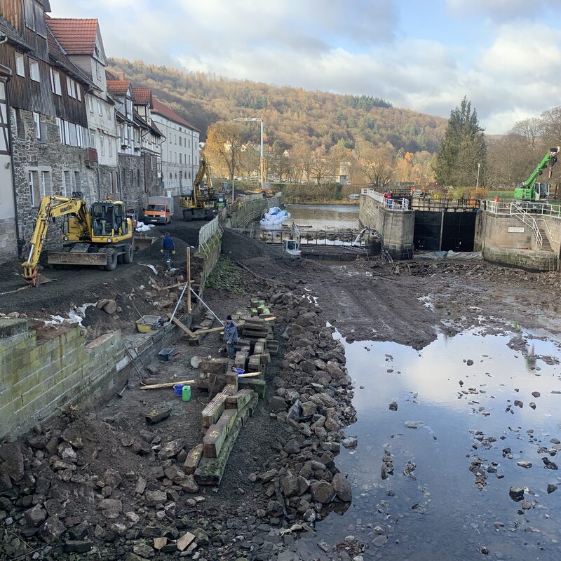 Baustelle Wanfrieder Schlagd Abriss & Neubau