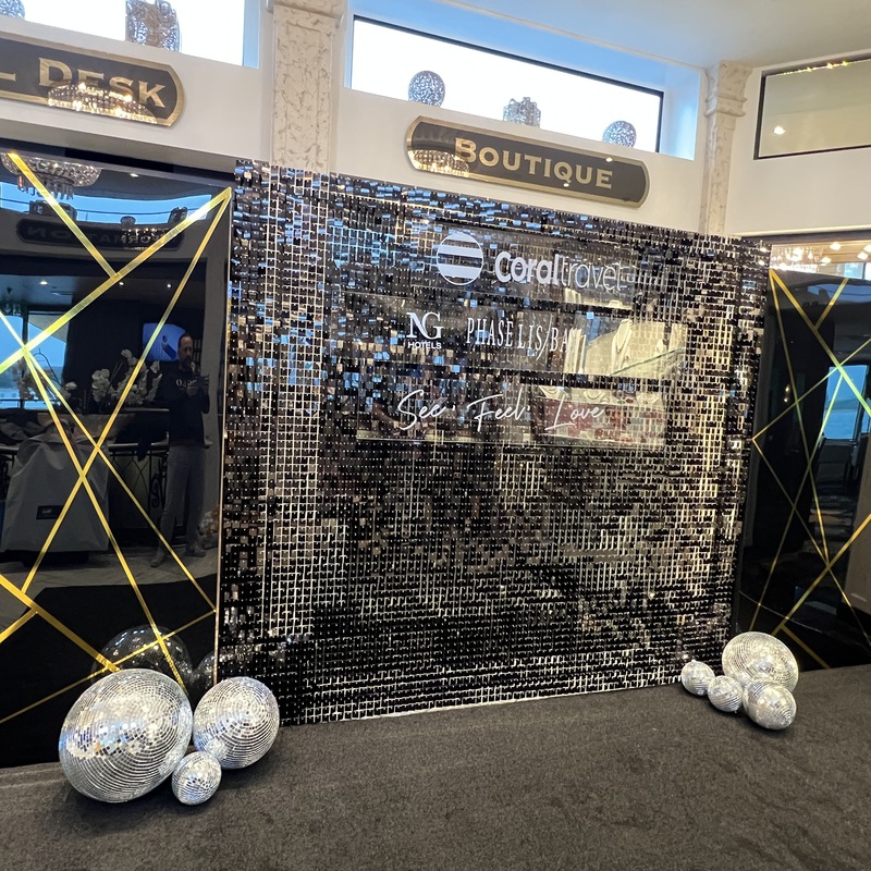 Markenbranding Event Düsseldorf, Fotohintergrund mieten