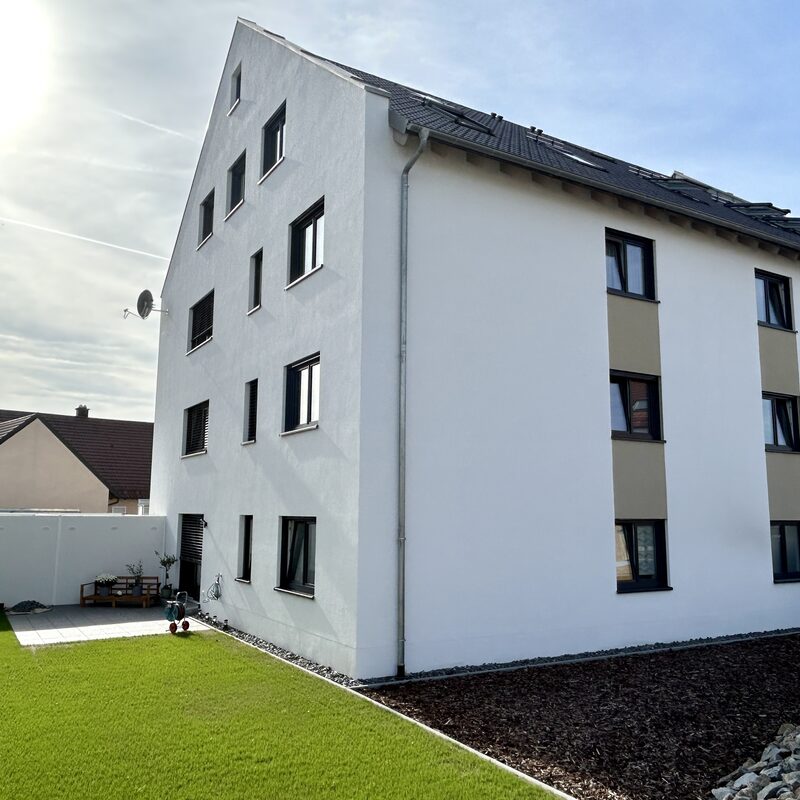 Neubauprojekt Carpe Diem Schwarzenfeld I 8 Wohnungen vermietet