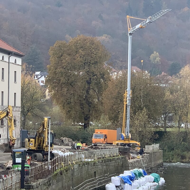 Baustelle Wanfrieder Schlagd 