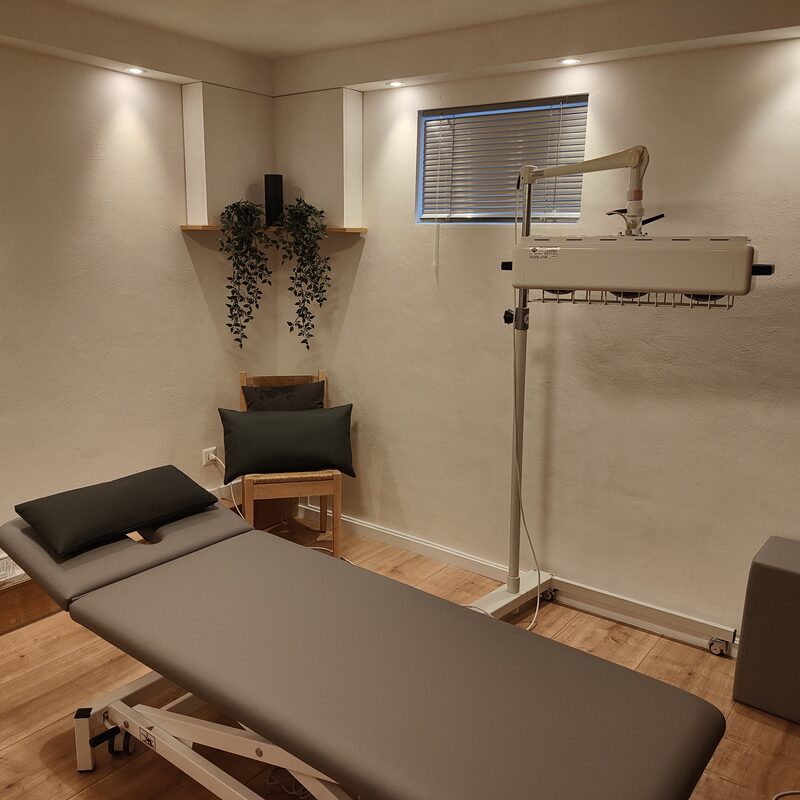 Therapieraum in gemütlicher, natürlicher Atmosphäre