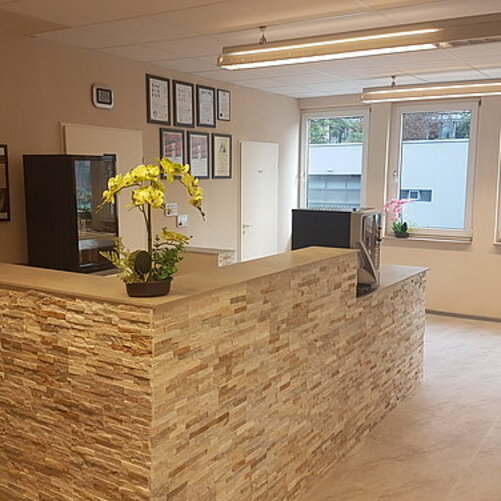 Barbereich im Dojo in Backnang