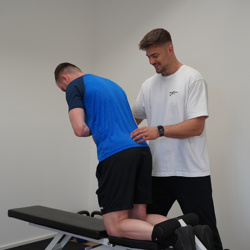 Ansteuerung der hinteren Muskelkette