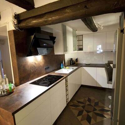 Einbauküche im Fachwerkhaus im Raum Hannover