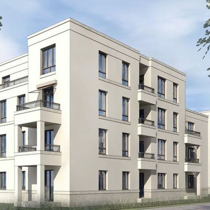 Außenansicht eines fertiggestellten Wohngebäudes – Effektiv Bau UG