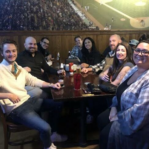 Welcoming new members of the team, Chicago style!