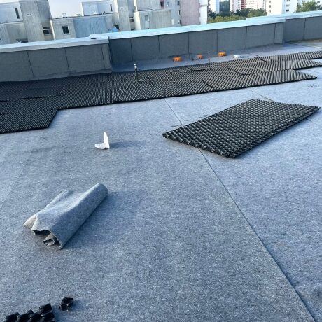 Dämmung vor Rasenverlegung