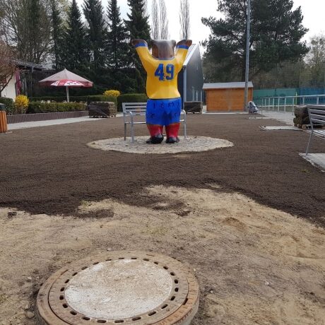 Vorbereitung des Bodes für Rollrasen