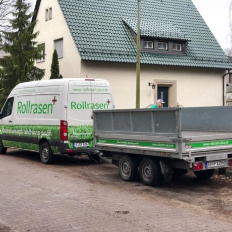 Rollrasen Lieferung Berlin