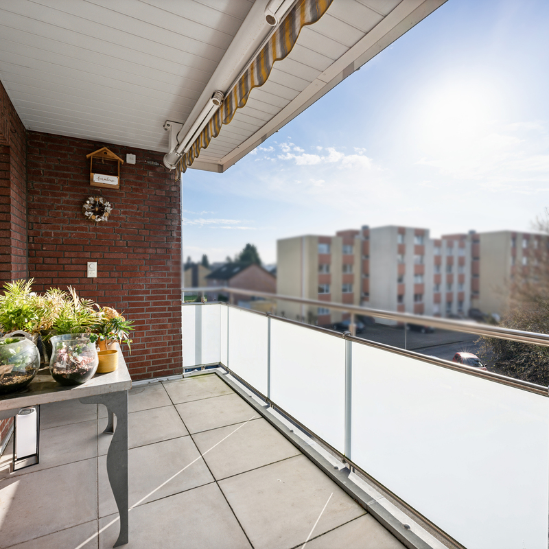 Loggia in Südausrichtung