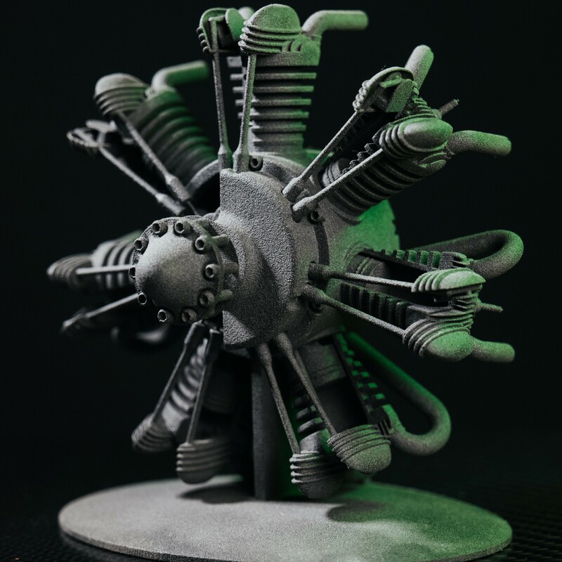 Sternmotor im SLS Verfahren