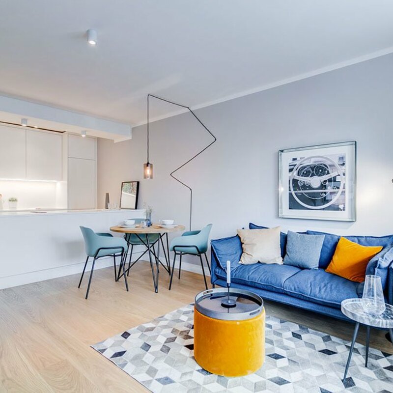 Stylisch modernisierte Beautique Apartments / Berlin-Wilmersdorf
Baujahr 2020 / Wohnfläche 40 qm