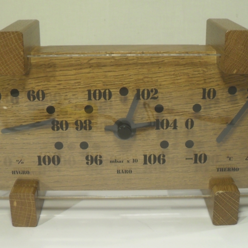 Holz-Messgerät – Technisches Sammlerstück