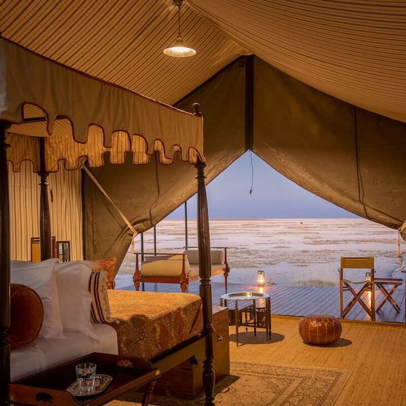 @Natural Selection San Camp Makgadikgadi