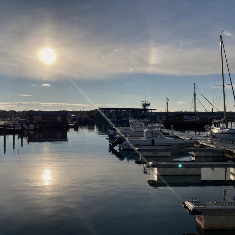 Hafen Glowe- 15 Minuten vom Haus