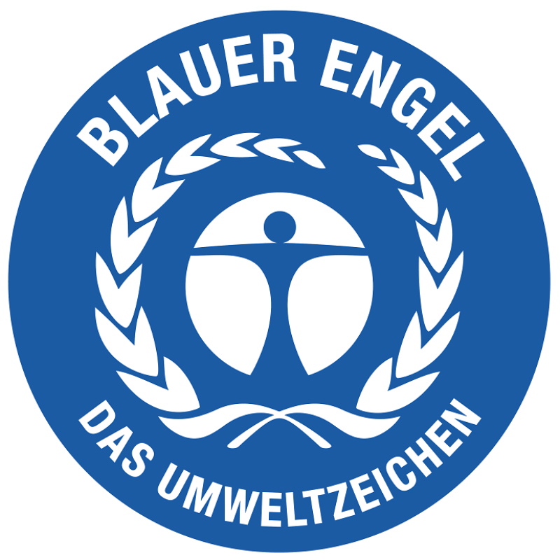 das Leder ist Blauer Engel zertifiziert