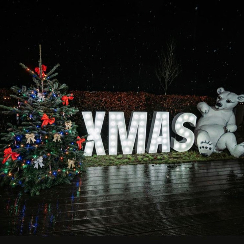 Xmas - Leuchtbuchstaben mieten