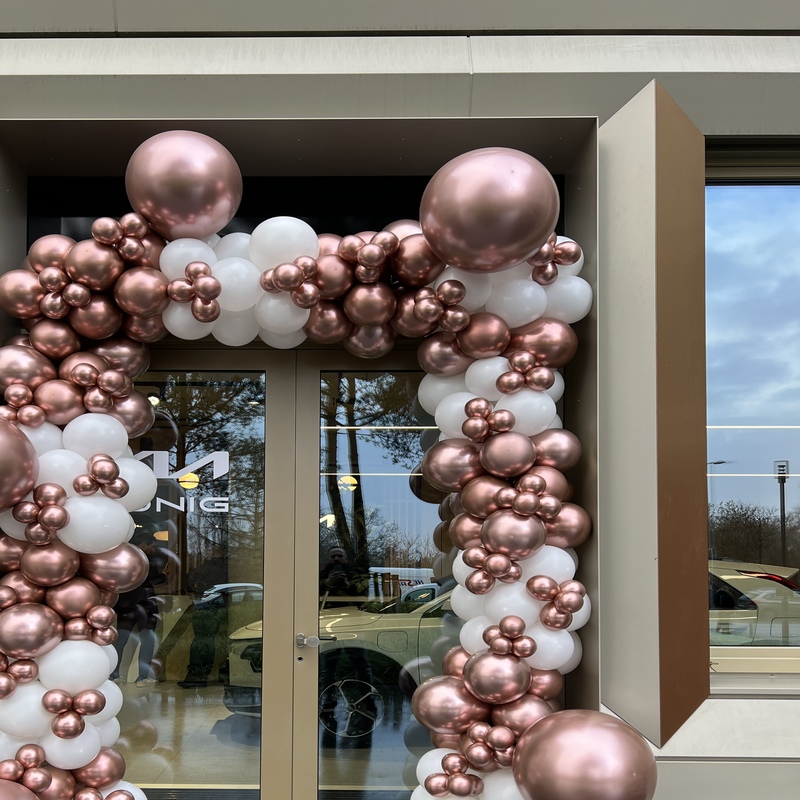 Ballongirlande Organic als Eventdekoration