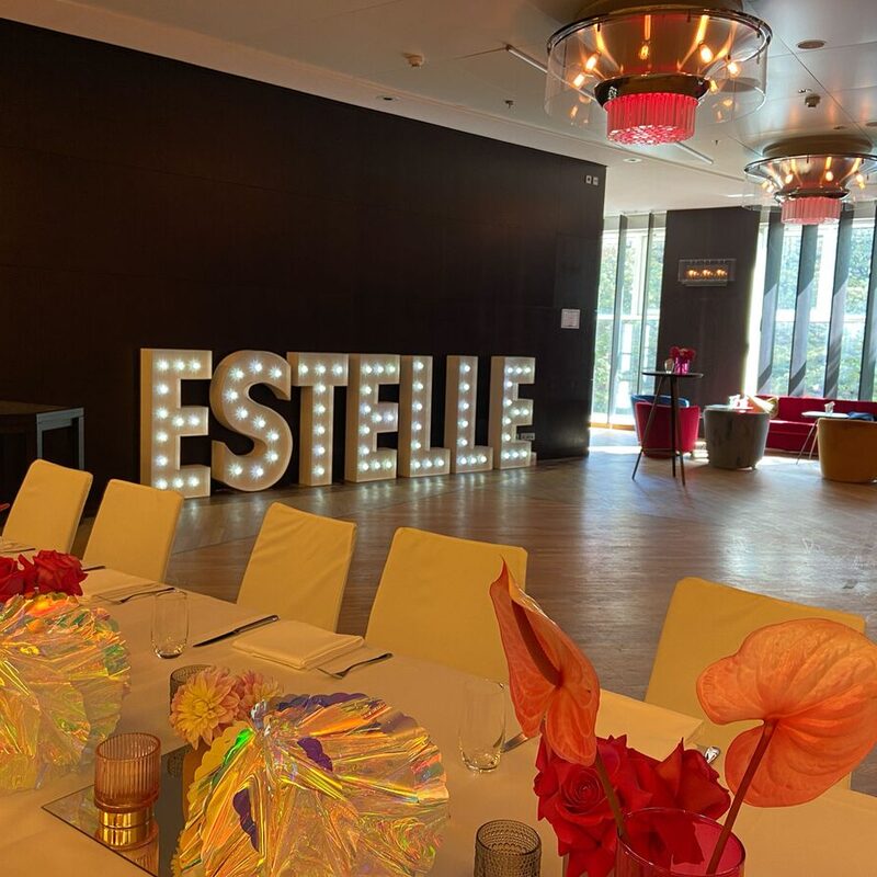 Leuchtbuchstaben mieten - Evendeko