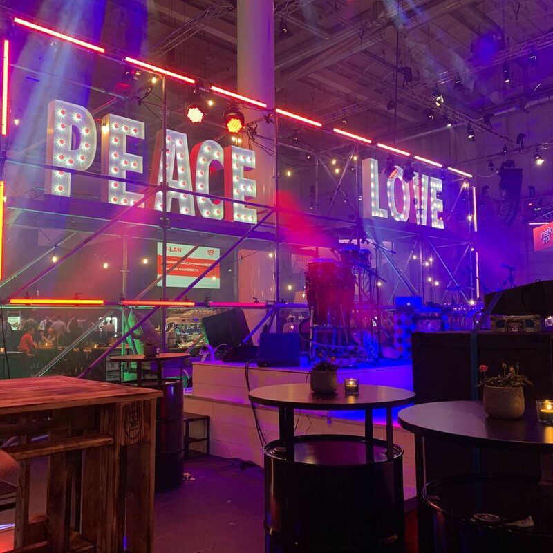 Leuchtbuchstaben mieten - Eventdeko Hamburg