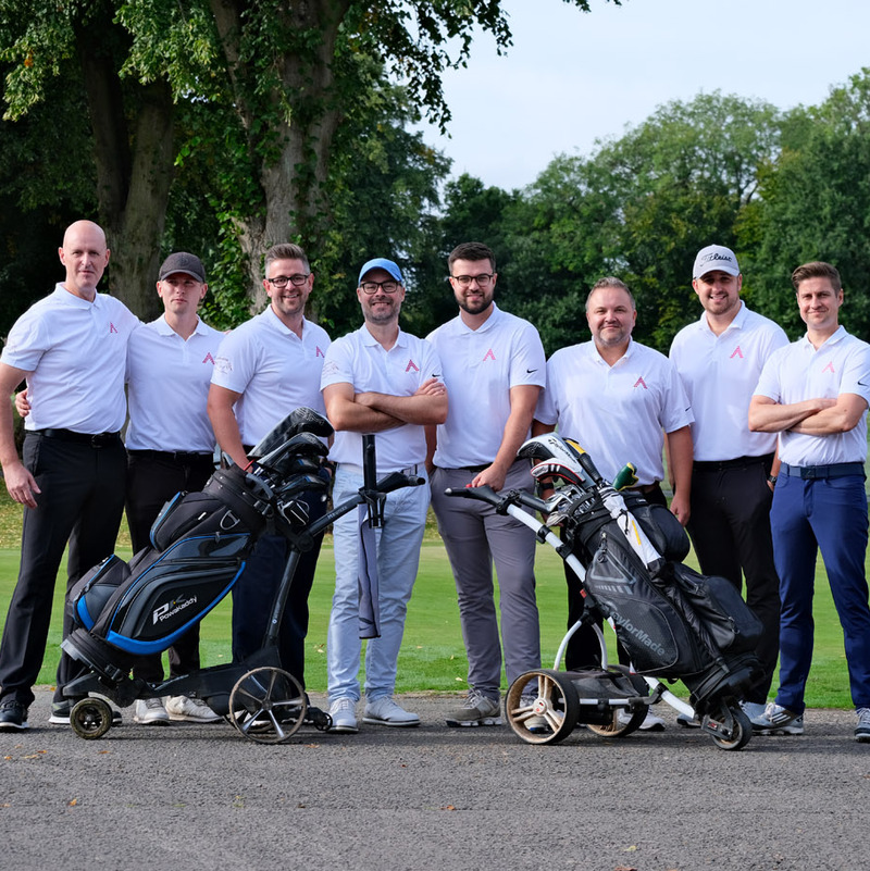 A charity close to our heart, keen golfers from the Stafford office took to Brocton Hall in aid of Katharine House Hospice in September 2022 ⛳