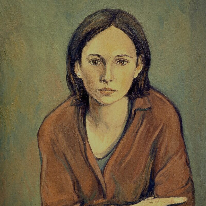 mirjam 1995, 77 x 60 cm, öl auf baumwolle