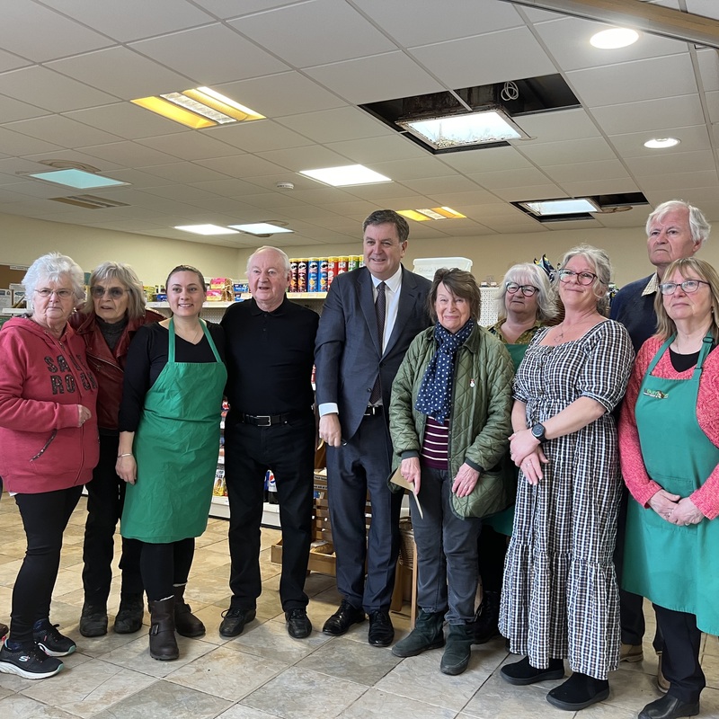 A meeting with Mel Stride